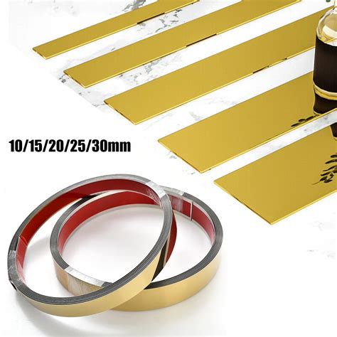 decorative metal house trim|decorative adhesive metal strips.